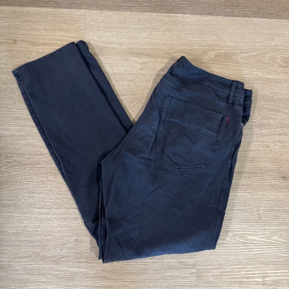 Swet Tailor All In Pants Mens 36x34 Blue Five Pocket Stretch Chino Casual